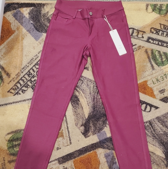 🎊HostPick🎉BNWT PLUM SOFT JEGGING*original - Picture 2 of 11